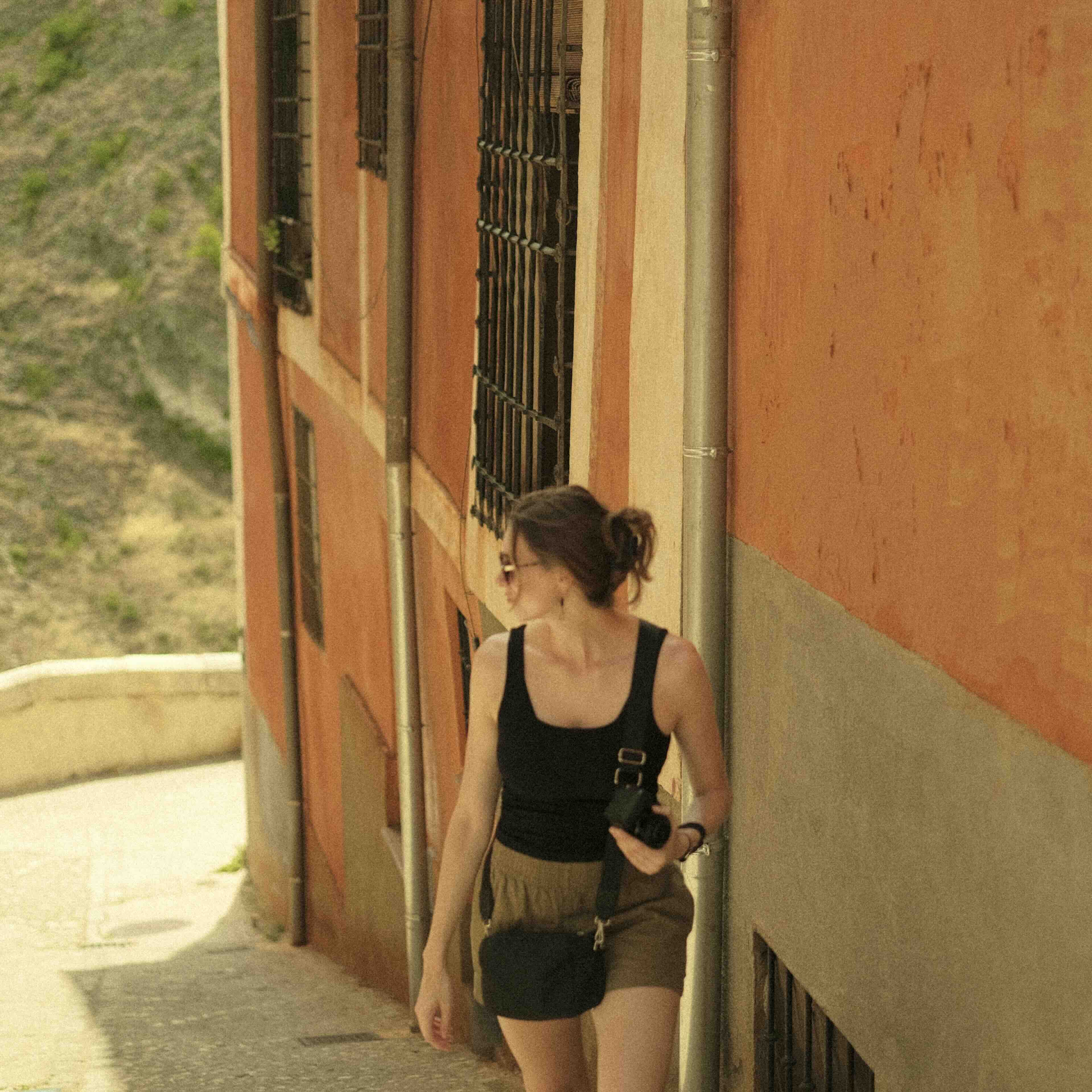 take a step back icon